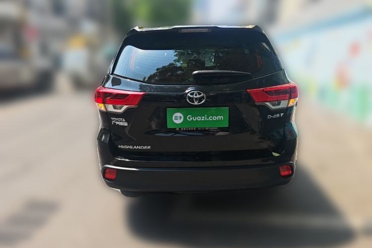 Used Toyota Highlander 2018 2.0T Two-Wheel Drive Elite Version 5 Seats China VI Standard Rear