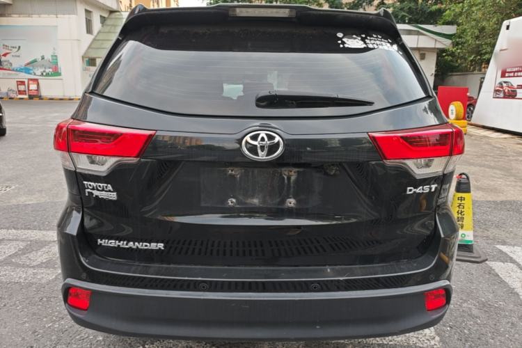 Used Toyota Highlander 2018 2.0T Two-Wheel Drive Elite Version 5 Seats China VI Standard Rear