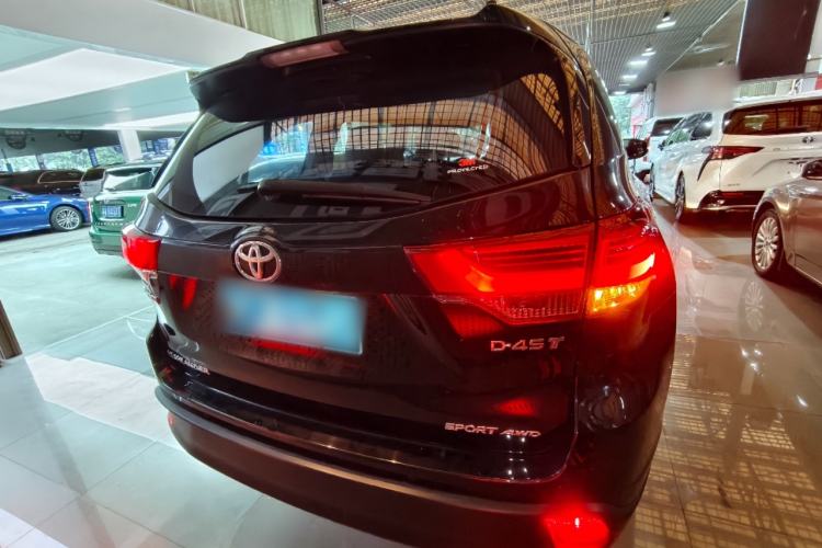 Used Toyota Highlander 2018 2.0T Four-Wheel Drive Luxury Version 7 Seats China VI Standard Rear