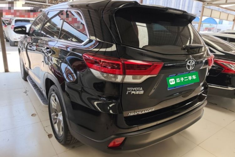 Used Toyota Highlander 2018 2.0T Four-Wheel Drive Luxury Edition 7 Seats China V Emission Standard Rear