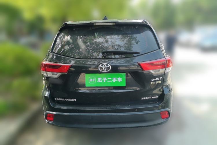 Used Toyota Highlander 2018 2.0T Four-Wheel Drive Prestige Version 7 Seats China VI Standard Rear