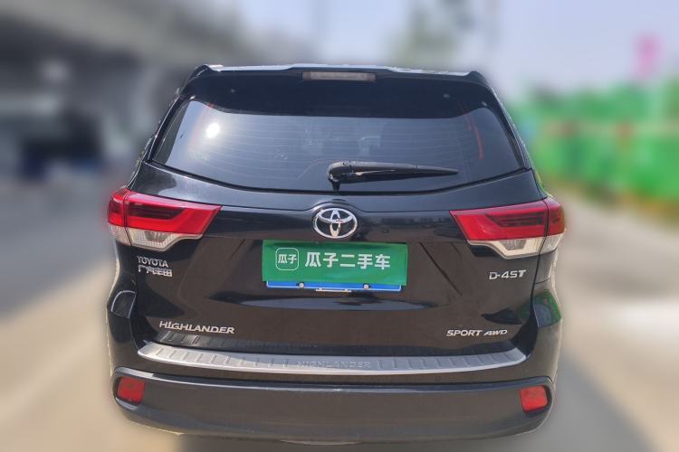 Used Toyota Highlander 2018 2.0T Four-Wheel Drive Prestige Version 7 Seats China V Emission Standard Rear