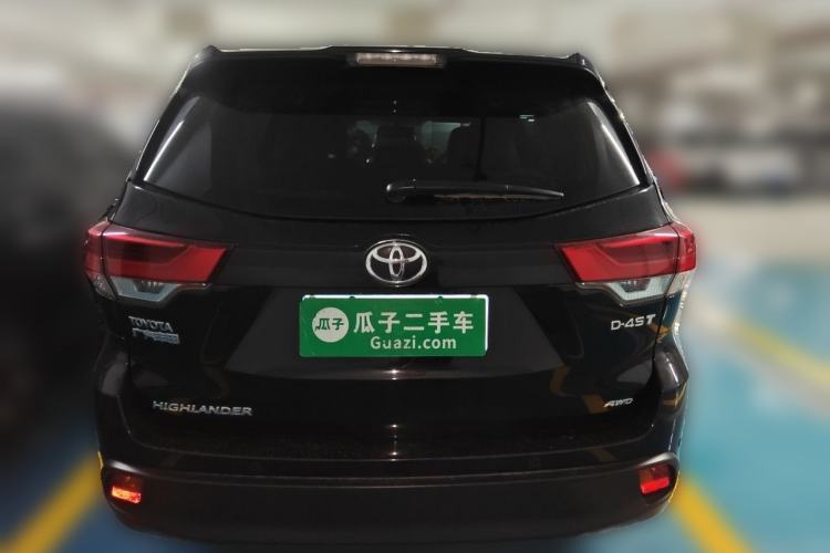 Used Toyota Highlander 2018 2.0T Four-Wheel Drive Elite Edition 7 Seats China V Standard Rear