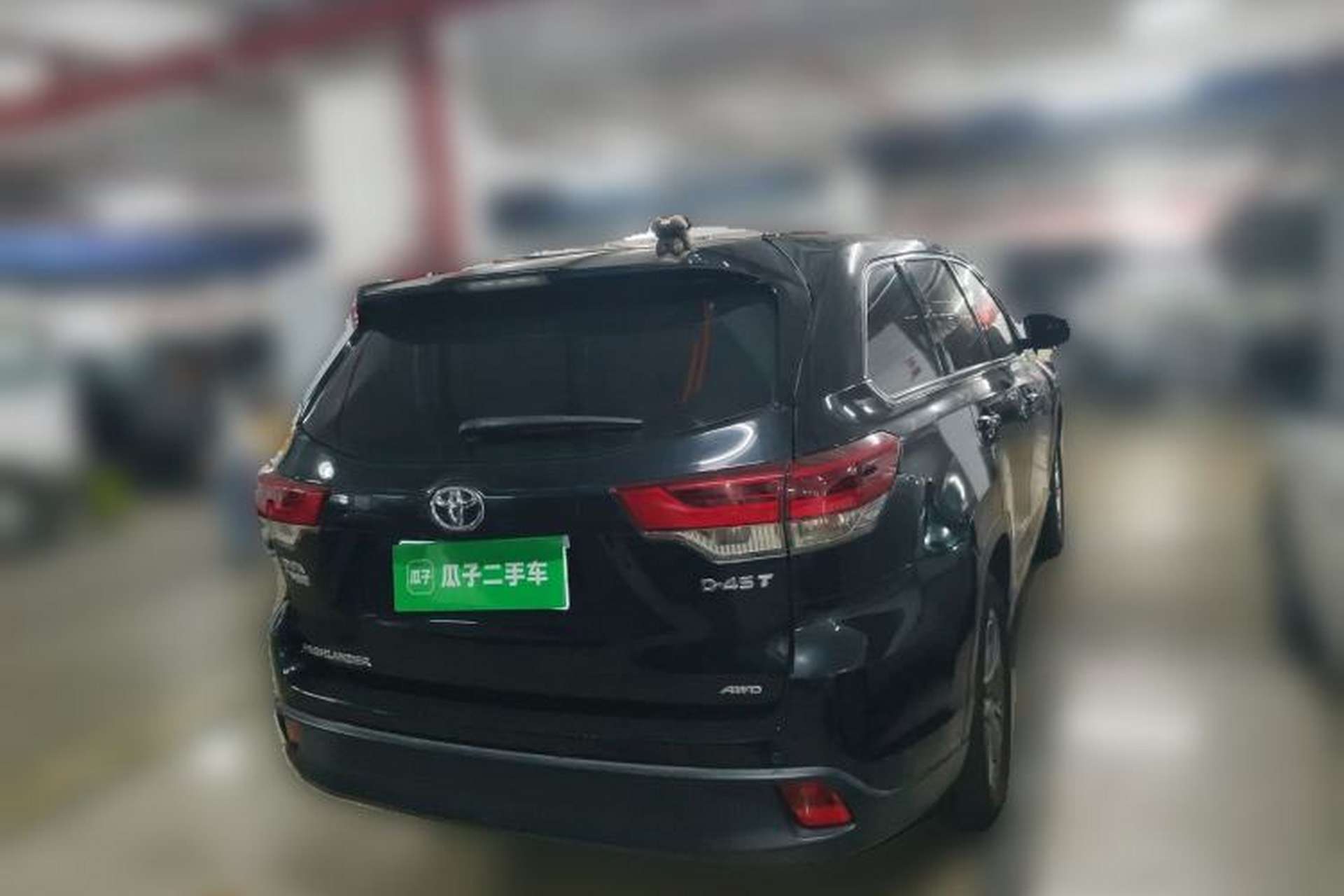 Used Toyota Highlander 2018 2.0T Four-Wheel Drive Elite Edition 7 Seats China V Standard Rear