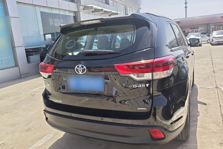 Used Toyota Highlander 2018 2.0T Four-Wheel Drive Elite Edition 7 Seats China V Standard Rear