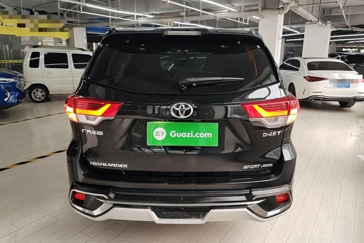 Used Toyota Highlander 2018 2.0T Four-Wheel Drive Prestige Version 7 Seats China VI Standard Rear
