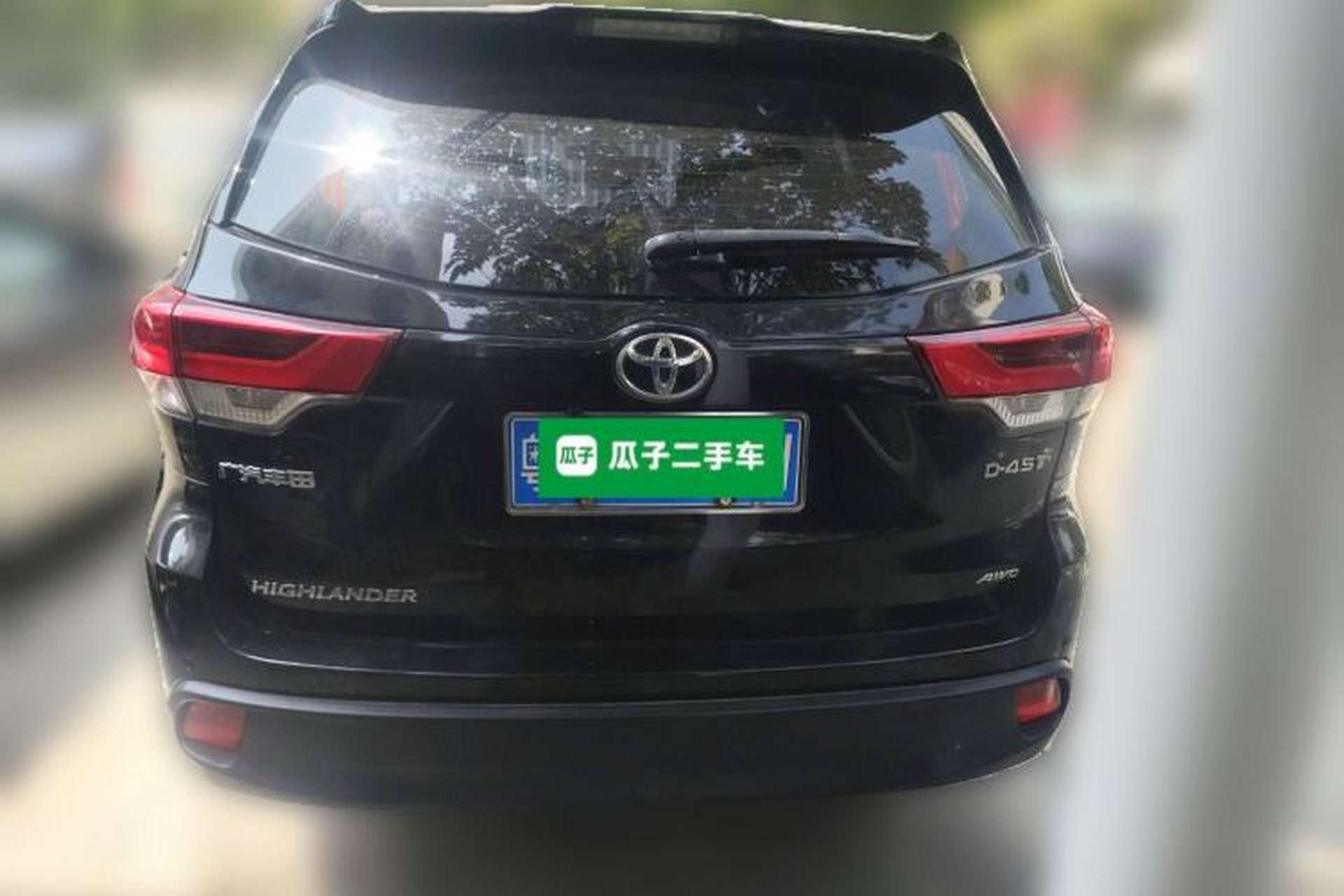 Used Toyota Highlander 2018 2.0T Four-Wheel Drive Elite Edition 7 Seats China VI Standard Rear
