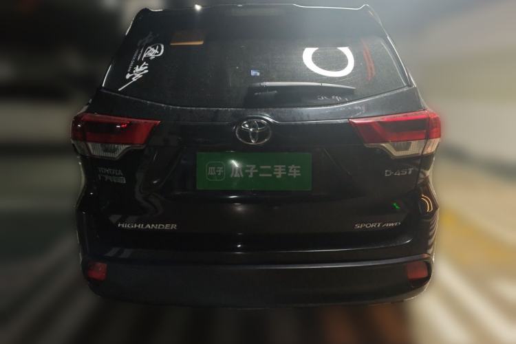 Used Toyota Highlander 2018 2.0T Four-Wheel Drive Luxury Edition 7 Seats China V Emission Standard Rear