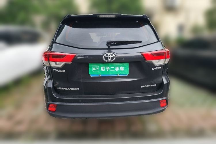 Used Toyota Highlander 2018 2.0T Four-Wheel Drive Prestige Version 7 Seats China V Emission Standard Rear