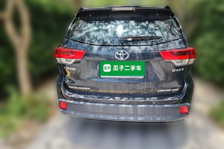 Used Toyota Highlander 2018 2.0T Four-Wheel Drive Supreme Edition 7-Seater China VI Rear