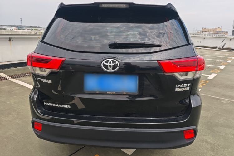 Used Toyota Highlander 2018 2.0T Two-Wheel Drive Elite Version 5 Seats China VI Standard Rear