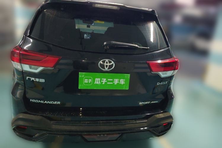 Used Toyota Highlander 2018 2.0T Four-Wheel Drive Prestige Version 7 Seats China VI Standard Rear