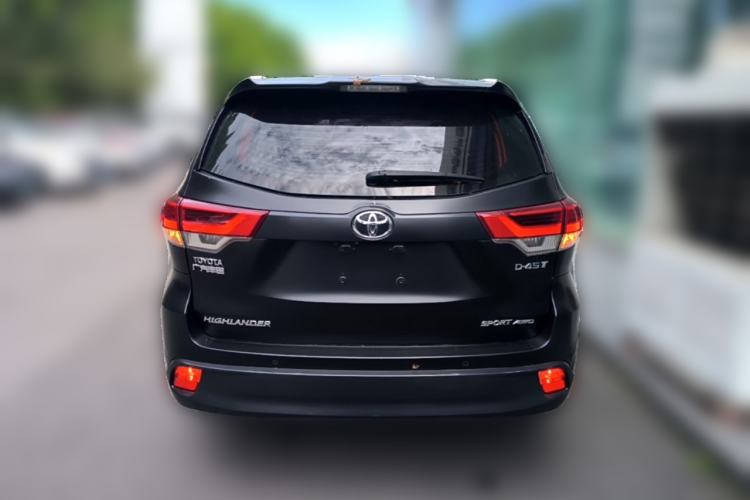 Used Toyota Highlander 2018 2.0T Four-Wheel Drive Luxury Version 7 Seats China VI Standard Rear