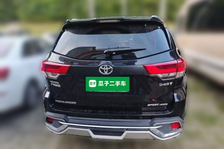 Used Toyota Highlander 2018 2.0T Four-Wheel Drive Prestige Version 7 Seats China V Emission Standard Rear