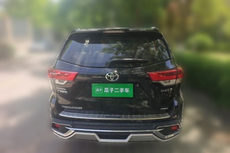 Used Toyota Highlander 2018 2.0T Four-Wheel Drive Elite Edition 7 Seats China VI Standard Rear
