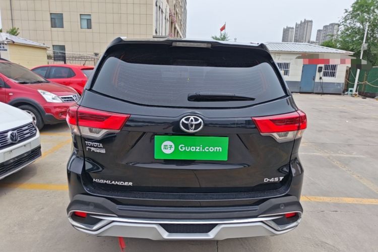 Used Toyota Highlander 2018 2.0T Two-Wheel Drive Elite Version 5 Seats China VI Standard Rear