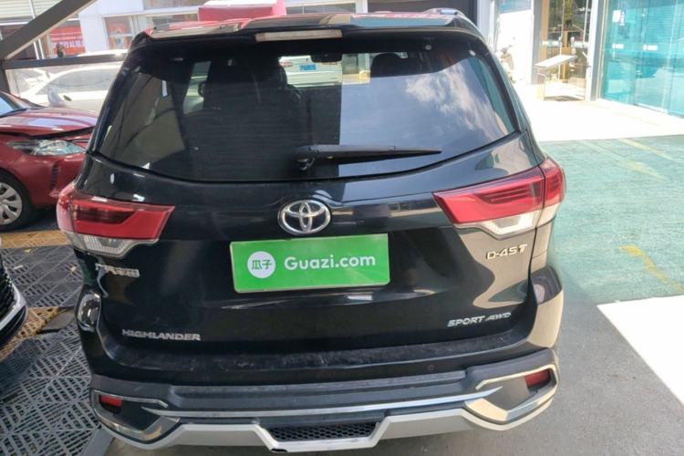 Used Toyota Highlander 2018 2.0T Four-Wheel Drive Prestige Version 7 Seats China VI Standard Rear