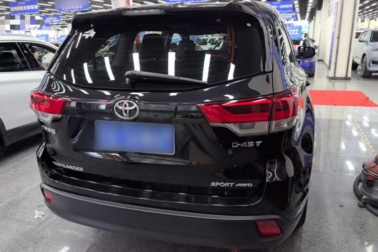 Used Toyota Highlander 2018 2.0T Four-Wheel Drive Prestige Version 7 Seats China VI Standard Rear