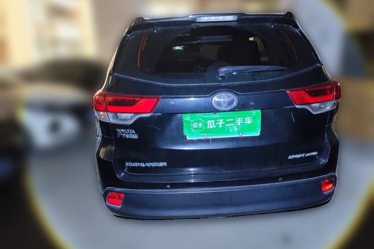 Used Toyota Highlander 2018 2.0T Four-Wheel Drive Prestige Version 7 Seats China VI Standard Rear