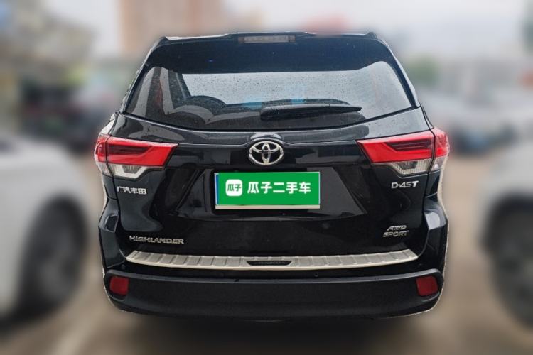 Used Toyota Highlander 2018 2.0T Four-Wheel Drive Elite Edition 7 Seats China VI Standard Rear