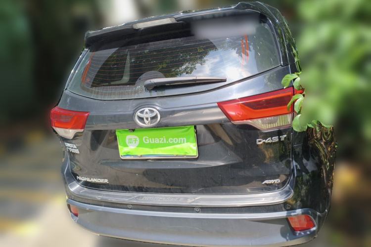 Used Toyota Highlander 2018 2.0T Four-Wheel Drive Elite Edition 7 Seats China V Standard Rear