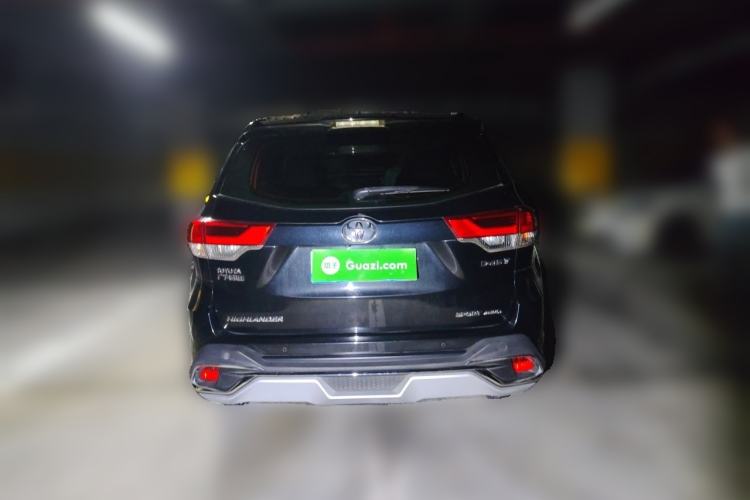 Used Toyota Highlander 2018 2.0T Four-Wheel Drive Luxury Edition 7 Seats China V Emission Standard Rear