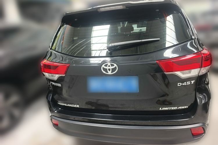 Used Toyota Highlander 2018 2.0T Four-Wheel Drive Supreme Edition 7-Seater China VI Rear