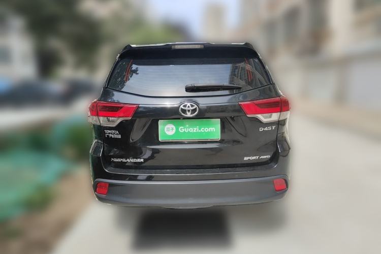 Used Toyota Highlander 2018 2.0T Four-Wheel Drive Luxury Version 7 Seats China VI Standard Rear