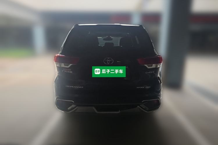 Used Toyota Highlander 2018 2.0T Four-Wheel Drive Luxury Version 7 Seats China VI Standard Rear