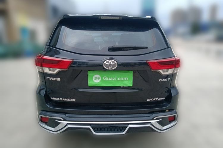 Used Toyota Highlander 2018 2.0T Four-Wheel Drive Luxury Version 7 Seats China VI Standard Rear