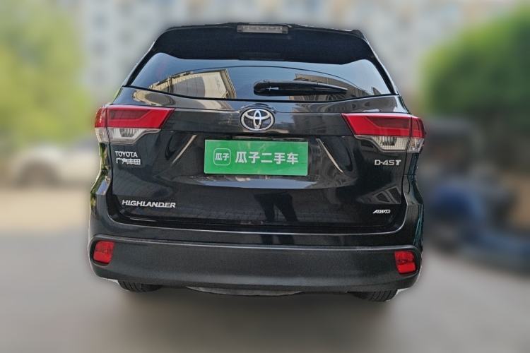 Used Toyota Highlander 2018 2.0T Four-Wheel Drive Elite Edition 7 Seats China V Standard Rear