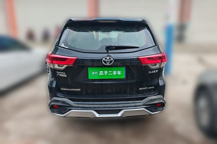 Used Toyota Highlander 2018 2.0T Four-Wheel Drive Prestige Version 7 Seats China VI Standard Rear