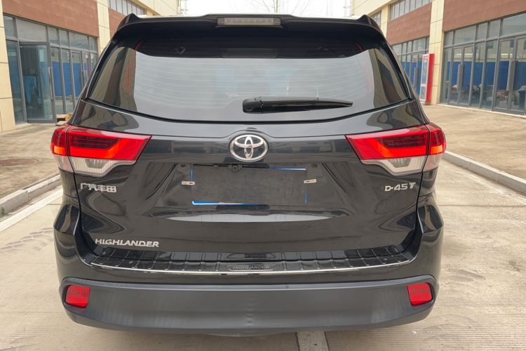 Used Toyota Highlander 2018 2.0T Two-Wheel Drive Elite Version 5 Seats China VI Standard Rear