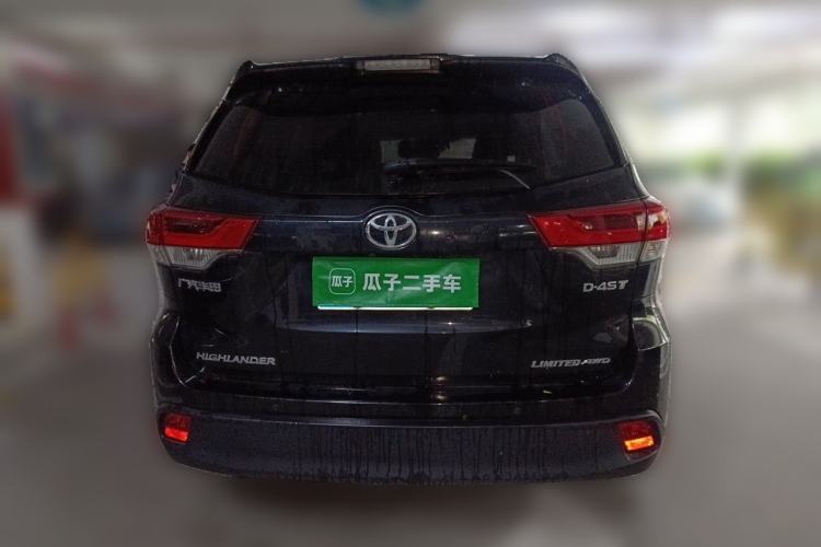 Used Toyota Highlander 2018 2.0T Four-Wheel Drive Supreme Edition 7-Seater China VI Rear