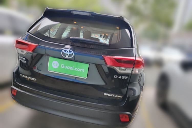 Used Toyota Highlander 2018 2.0T Four-Wheel Drive Luxury Version 7 Seats China VI Standard Rear