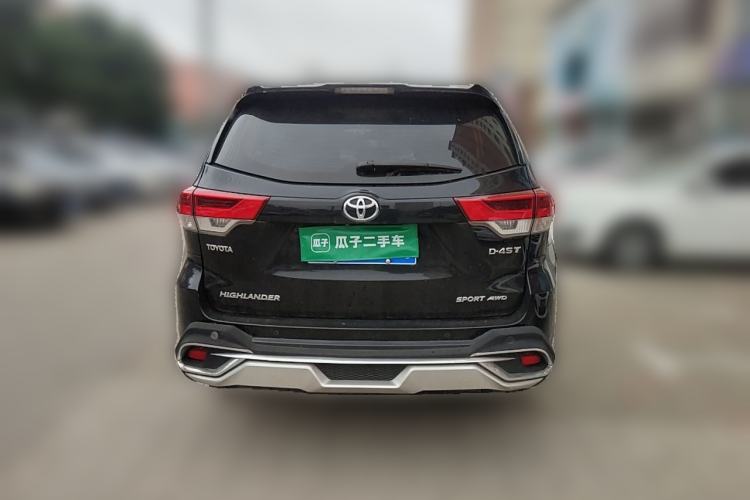 Used Toyota Highlander 2018 2.0T Four-Wheel Drive Luxury Edition 7 Seats China V Emission Standard Rear