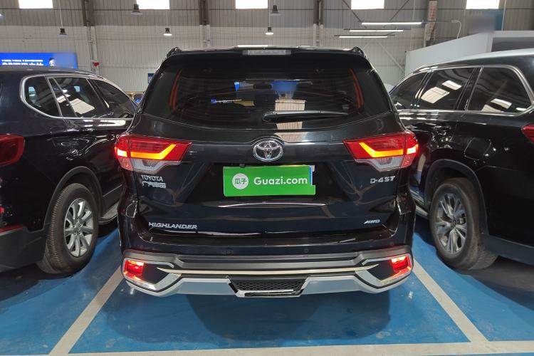 Used Toyota Highlander 2018 2.0T Four-Wheel Drive Elite Edition 7 Seats China V Standard Rear