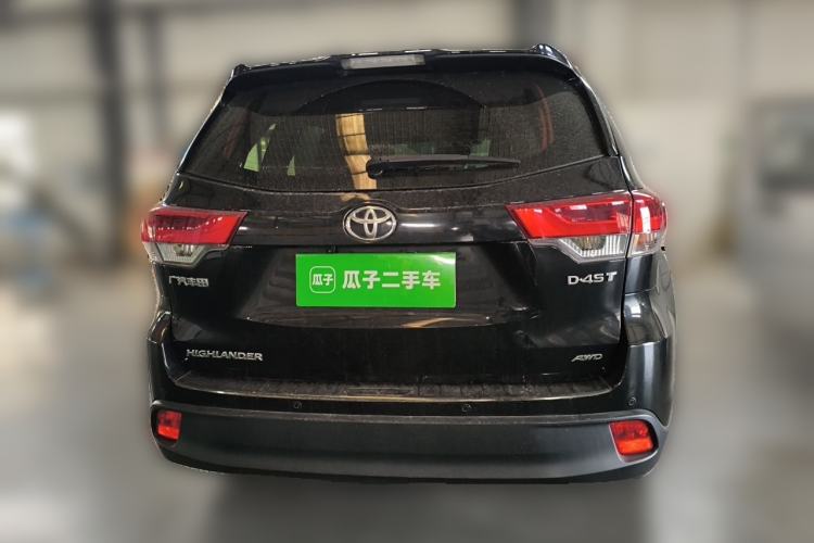 Used Toyota Highlander 2018 2.0T Four-Wheel Drive Elite Edition 7 Seats China VI Standard Rear