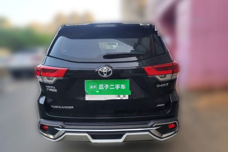 Used Toyota Highlander 2018 2.0T Four-Wheel Drive Elite Edition 7 Seats China V Standard Rear