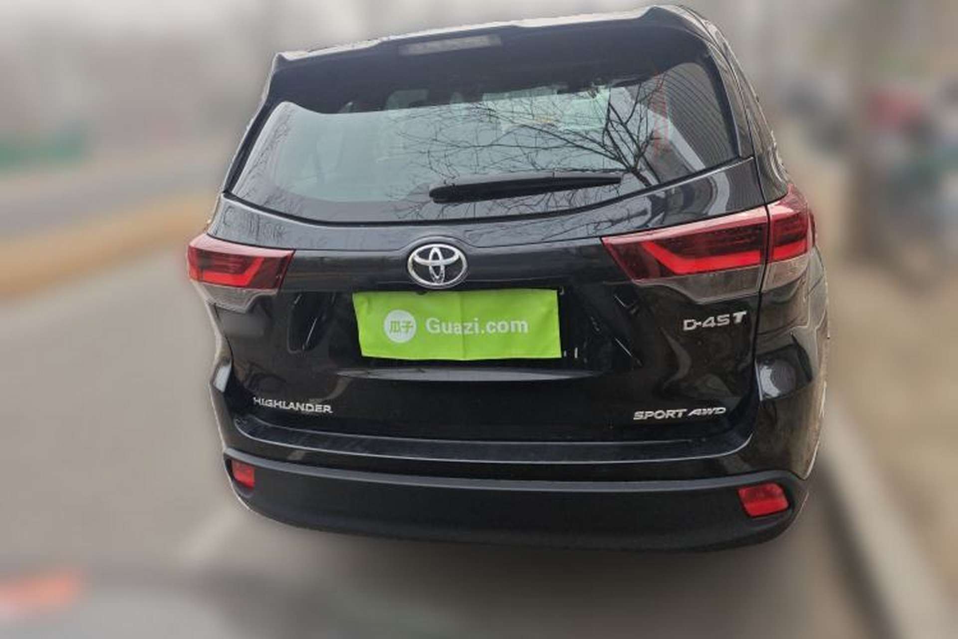 Used Toyota Highlander 2018 2.0T Four-Wheel Drive Knight Edition 7 Seats China VI Standard Rear