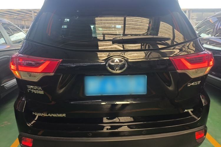 Used Toyota Highlander 2018 2.0T Four-Wheel Drive Elite Edition 7 Seats China VI Standard Rear