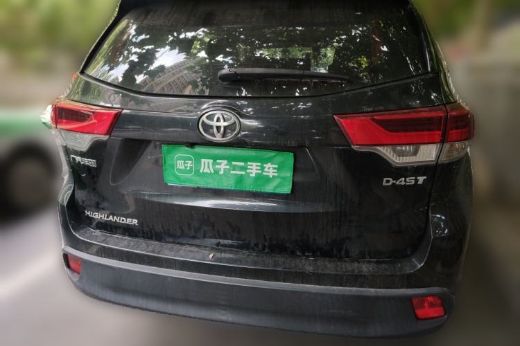 Used Toyota Highlander 2018 2.0T Two-Wheel Drive Elite Version 5 Seats China VI Standard Rear