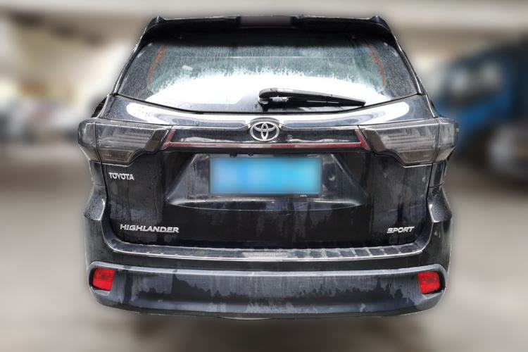 Used Toyota Highlander 2018 2.0T Two-Wheel Drive Prestige Edition 7 Seats China VI Standard Rear