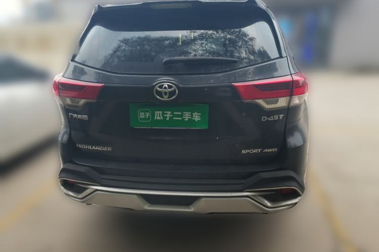 Used Toyota Highlander 2018 2.0T Four-Wheel Drive Luxury Version 7 Seats China VI Standard Rear