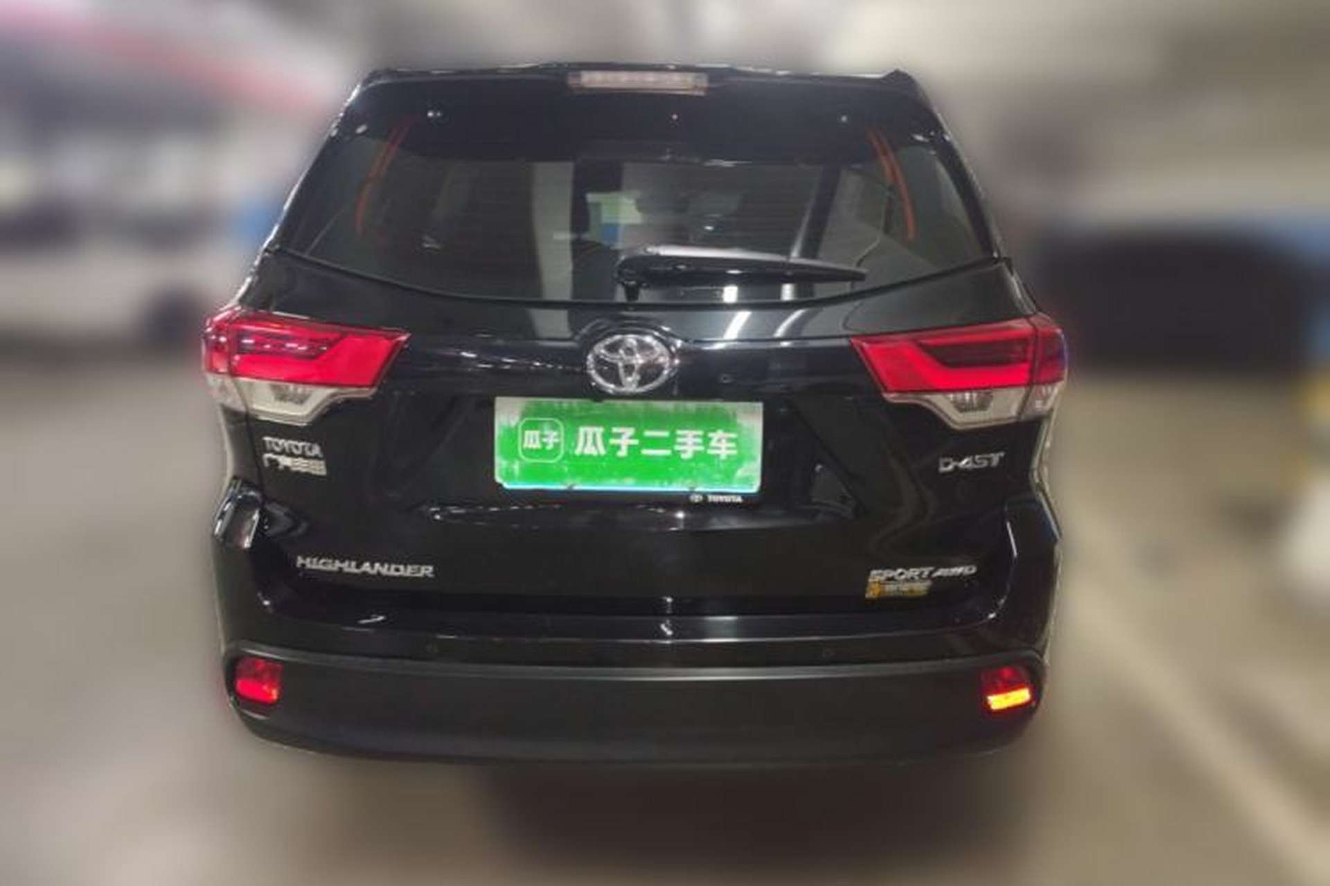 Used Toyota Highlander 2018 2.0T Four-Wheel Drive Prestige Version 7 Seats China V Emission Standard Rear