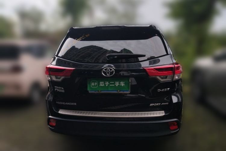 Used Toyota Highlander 2018 2.0T Four-Wheel Drive Prestige Version 7 Seats China V Emission Standard Rear