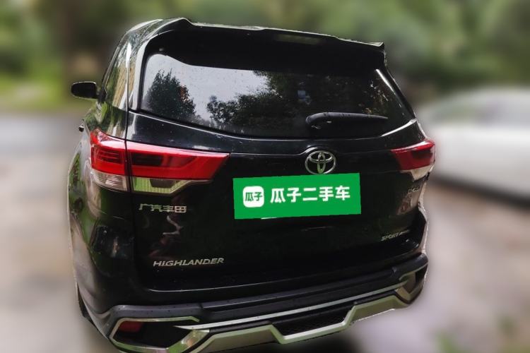 Used Toyota Highlander 2018 2.0T Four-Wheel Drive Prestige Version 7 Seats China VI Standard Rear