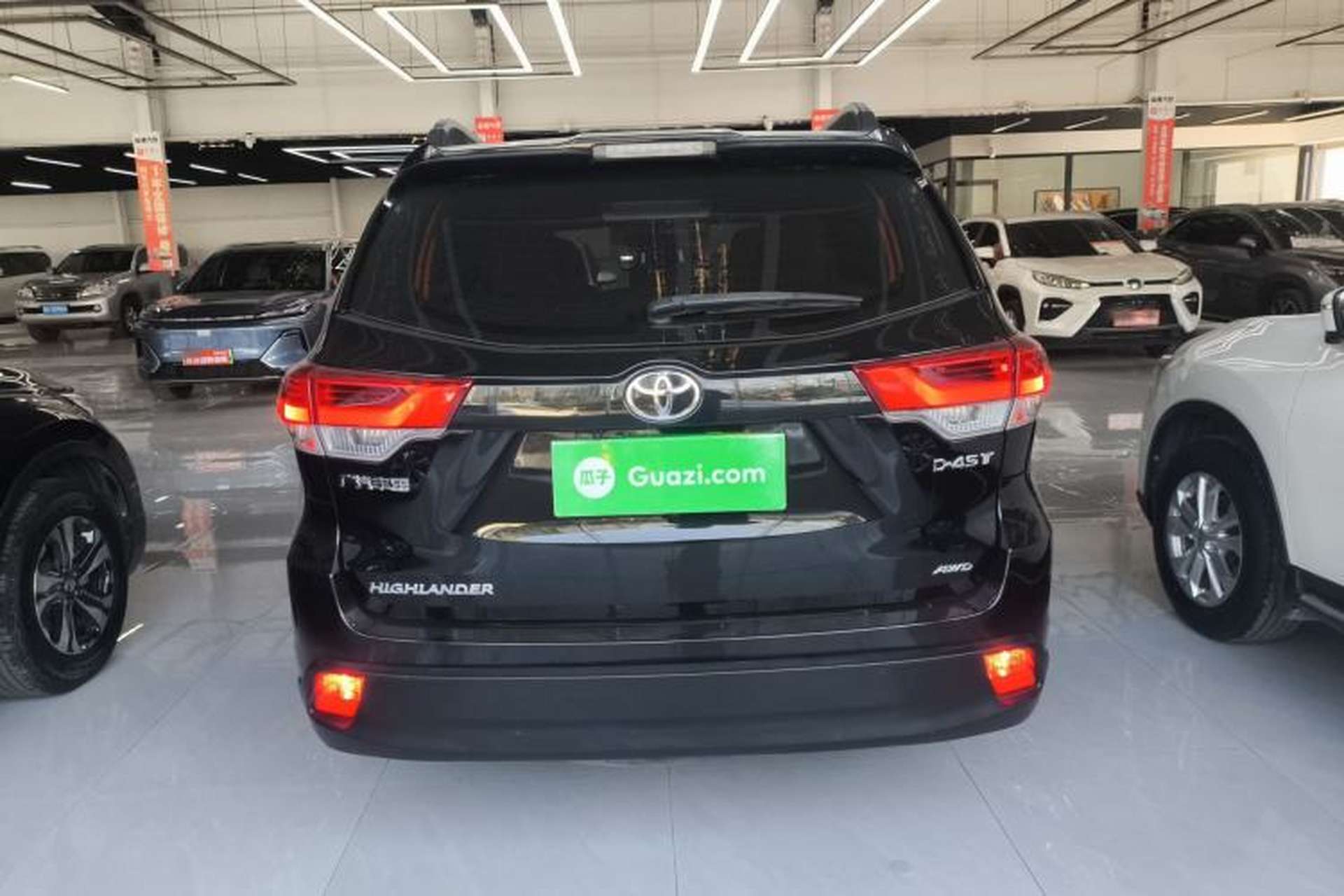 Used Toyota Highlander 2018 2.0T Four-Wheel Drive Elite Edition 7 Seats China VI Standard Rear