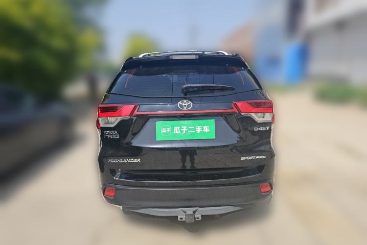 Used Toyota Highlander 2018 2.0T Four-Wheel Drive Prestige Version 7 Seats China VI Standard Rear