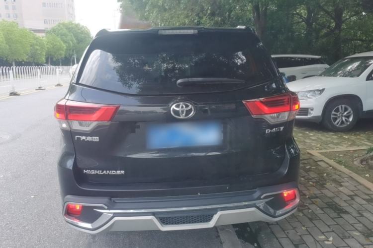 Used Toyota Highlander 2018 2.0T Two-Wheel Drive Elite Edition 7 Seats China VI Standard Rear